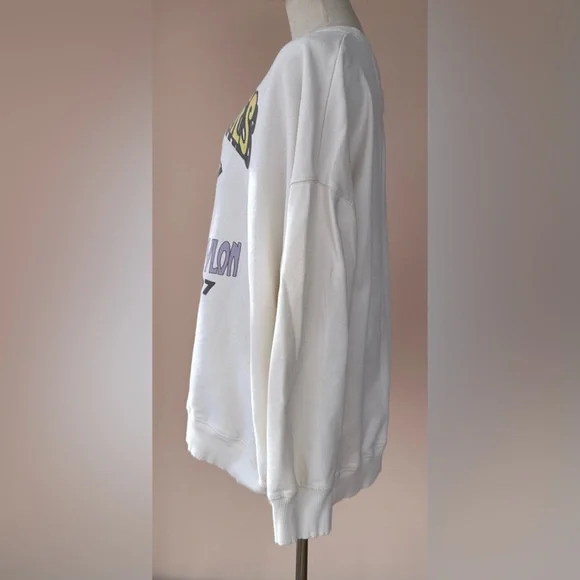 American Eagle Rolling Stones Bridges to Babylon 1997 Tour Sweatshirt Oversized - Picture 6 of 8